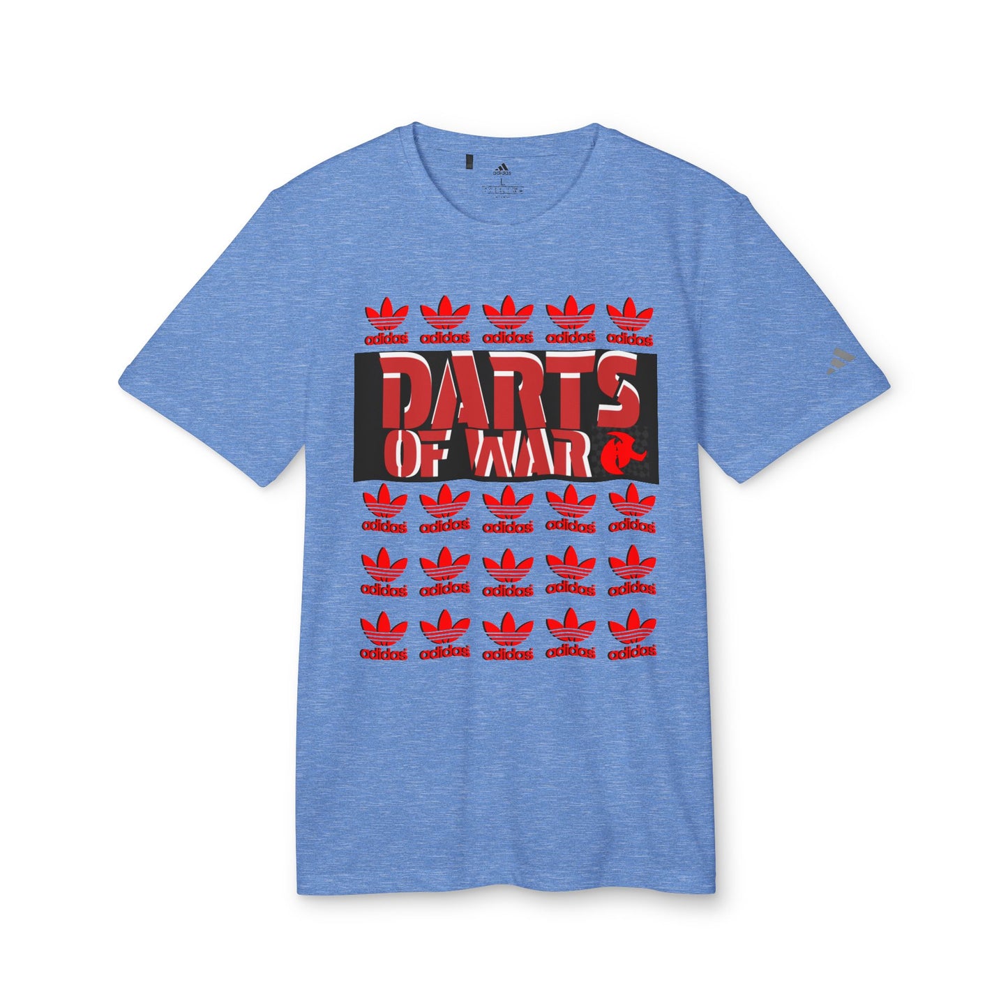 Adidas Darts of War Tee Shirt , Casual Style, Streetwear