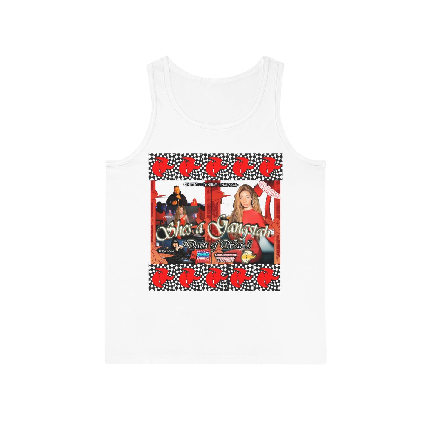 Shes a Gangster Tank Top | Unisex Fashion, Summer Wear, Party Vibe, Festival Outfit, Casual Streetwear