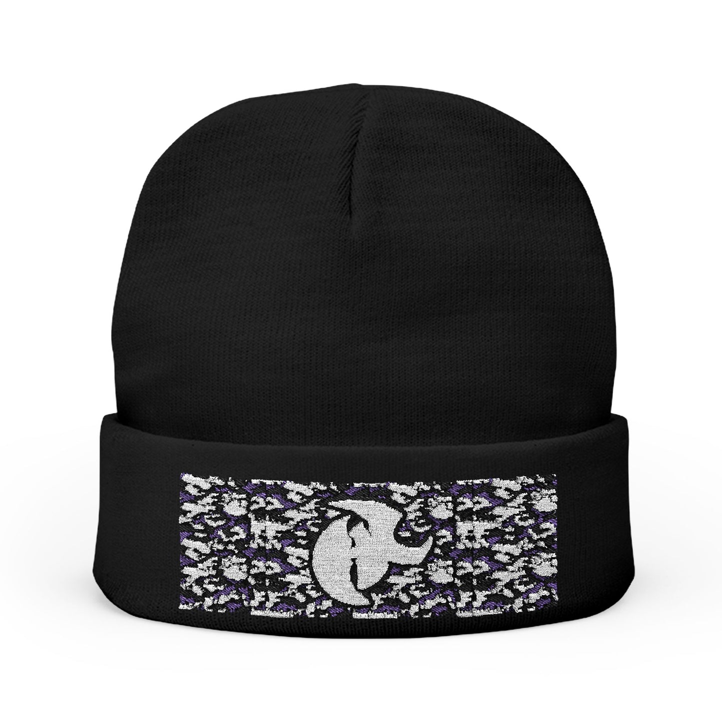 Knit Beanie (Embroidery)