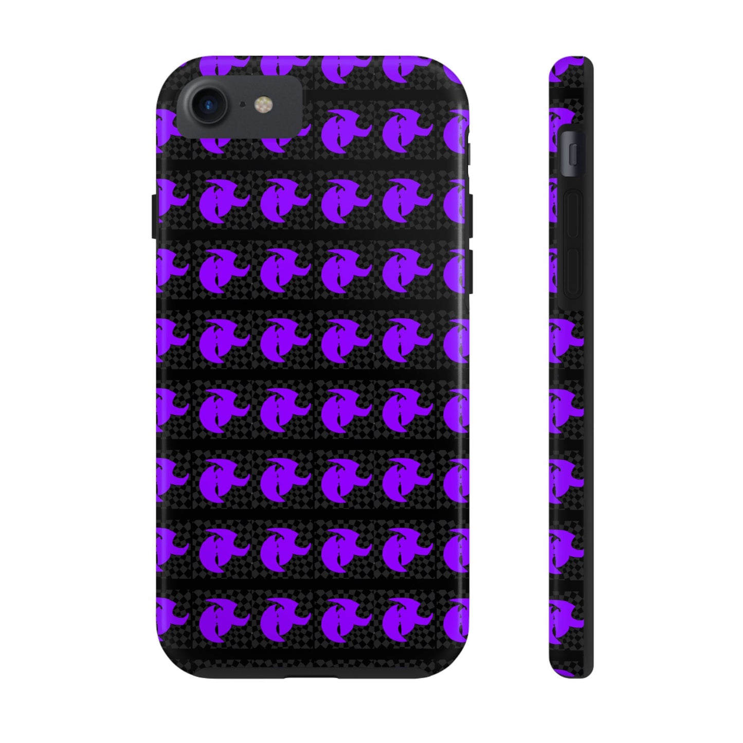 HK Logo Bold Purple Graphic Tough Phone Cases - Durable Protection for Every Style