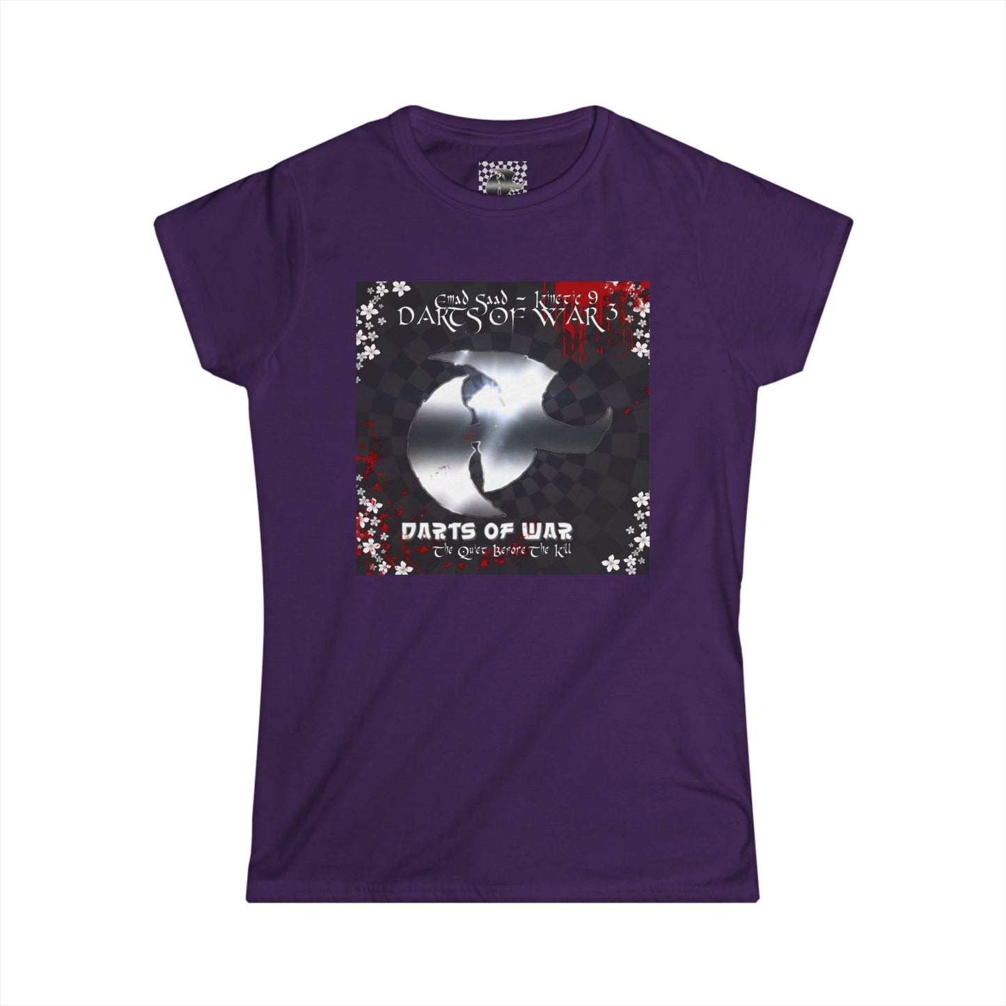 Darts of War 3 Graphic Tee — Women's Dartboard Battle Shirt