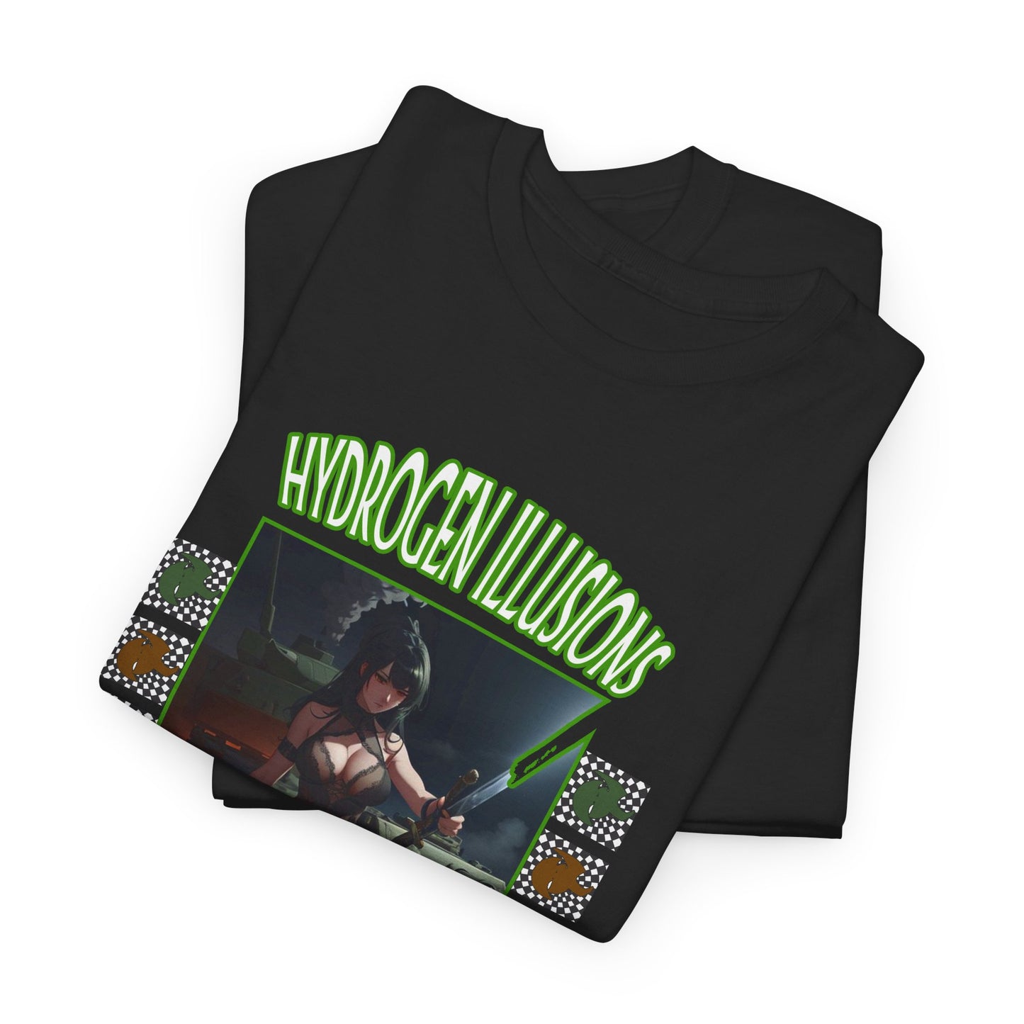 Hydrogen Illusions Unisex Heavy Cotton Tee - Choose any color