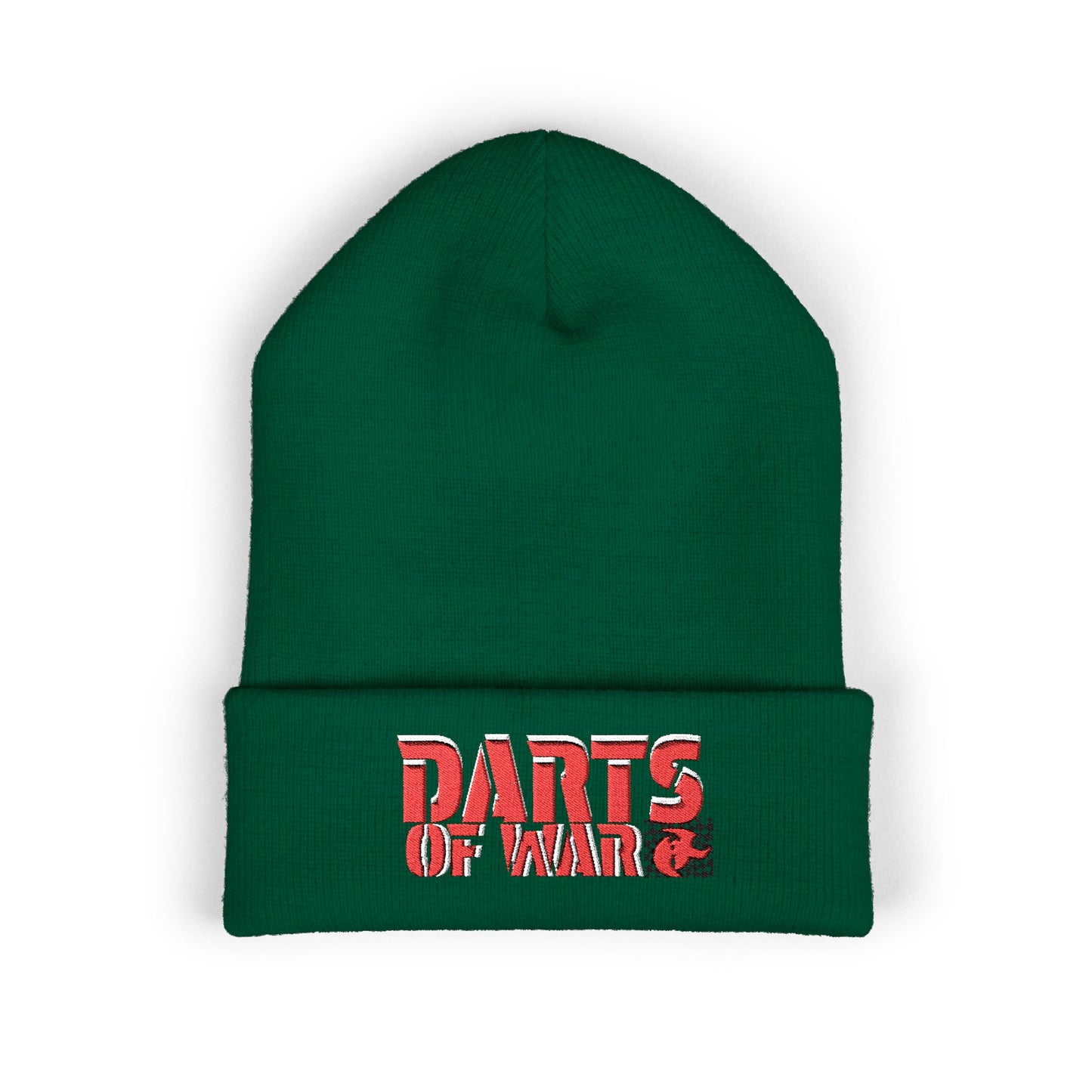 Darts of War Embroidered Cuffed Beanie