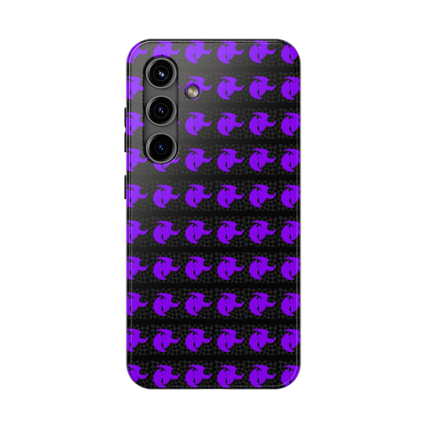 HK Logo Bold Purple Graphic Tough Phone Cases - Durable Protection for Every Style