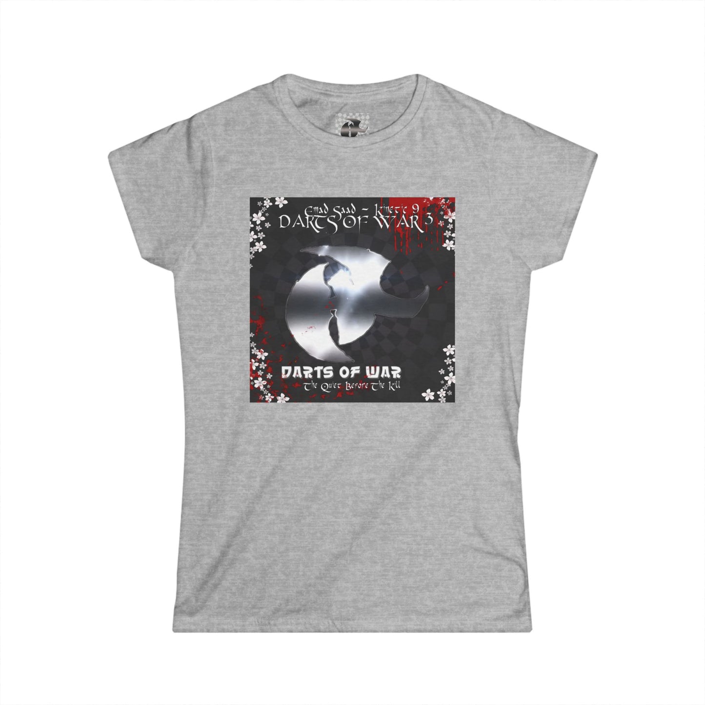 Darts of War 3 Graphic Tee — Women's Dartboard Battle Shirt