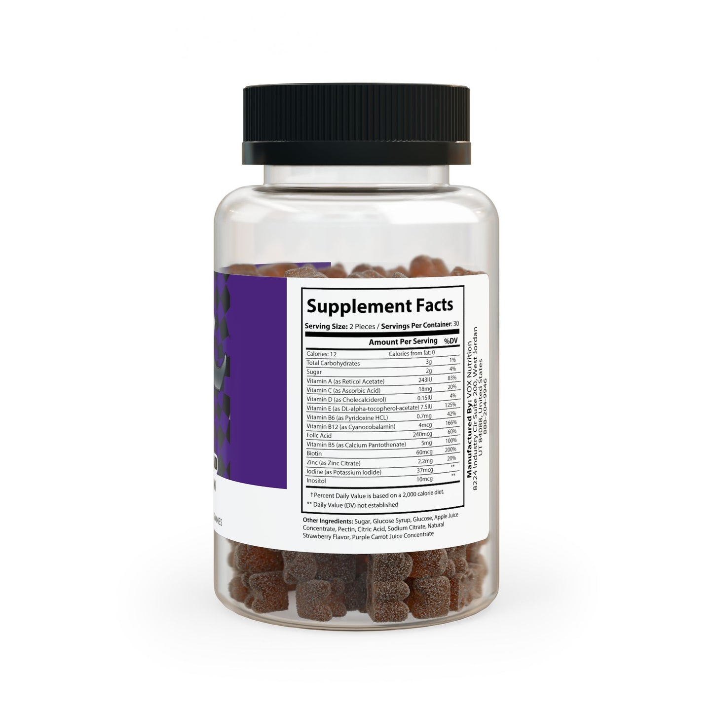 Emad Saad Multivitamin Gummies for Adults (60 Gummies)