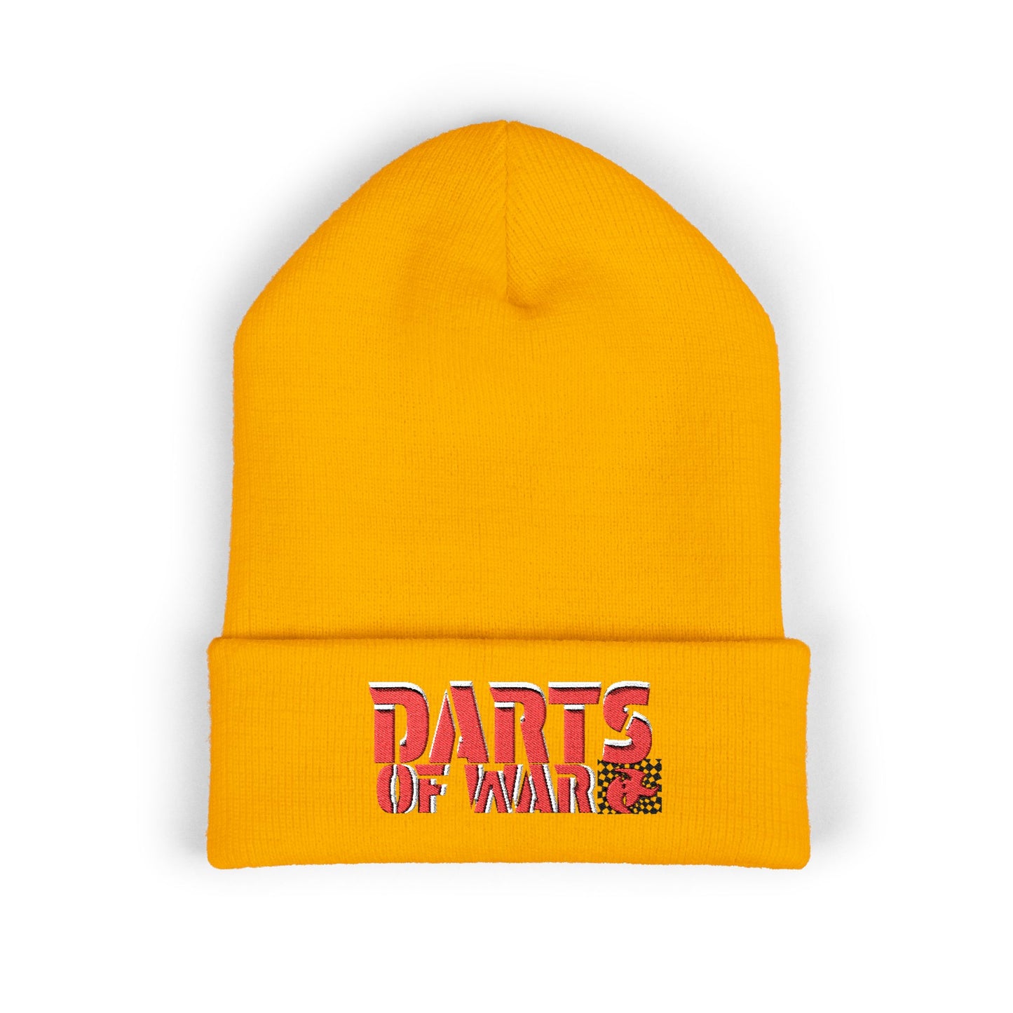 Darts of War Embroidered Cuffed Beanie