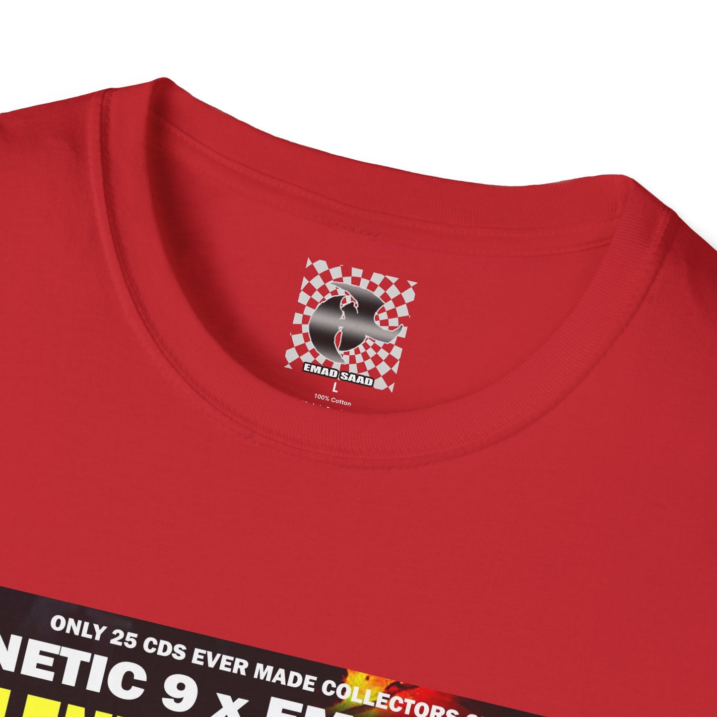 Silent Assassins Graphic T‑Shirt – Kinetic 9  x Emad Saad Album Art Tee
