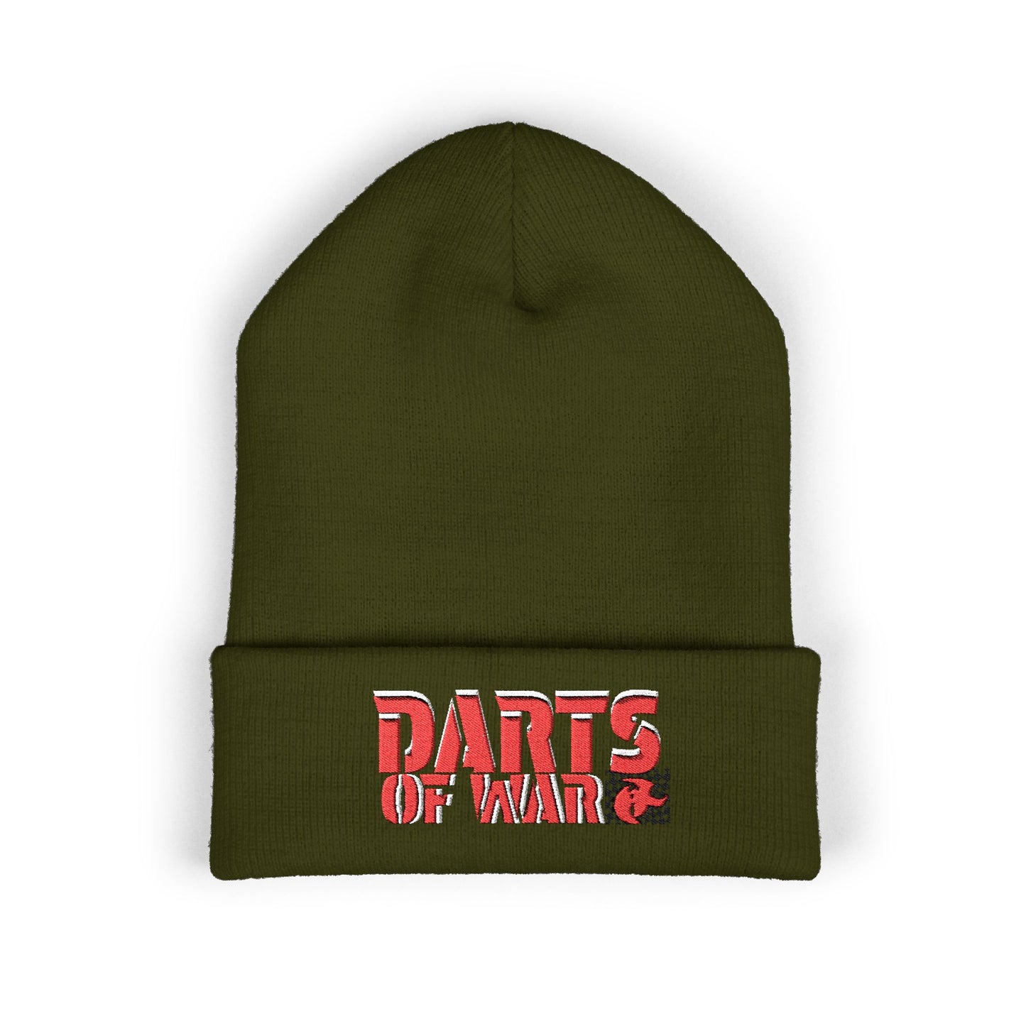 Darts of War Embroidered Cuffed Beanie
