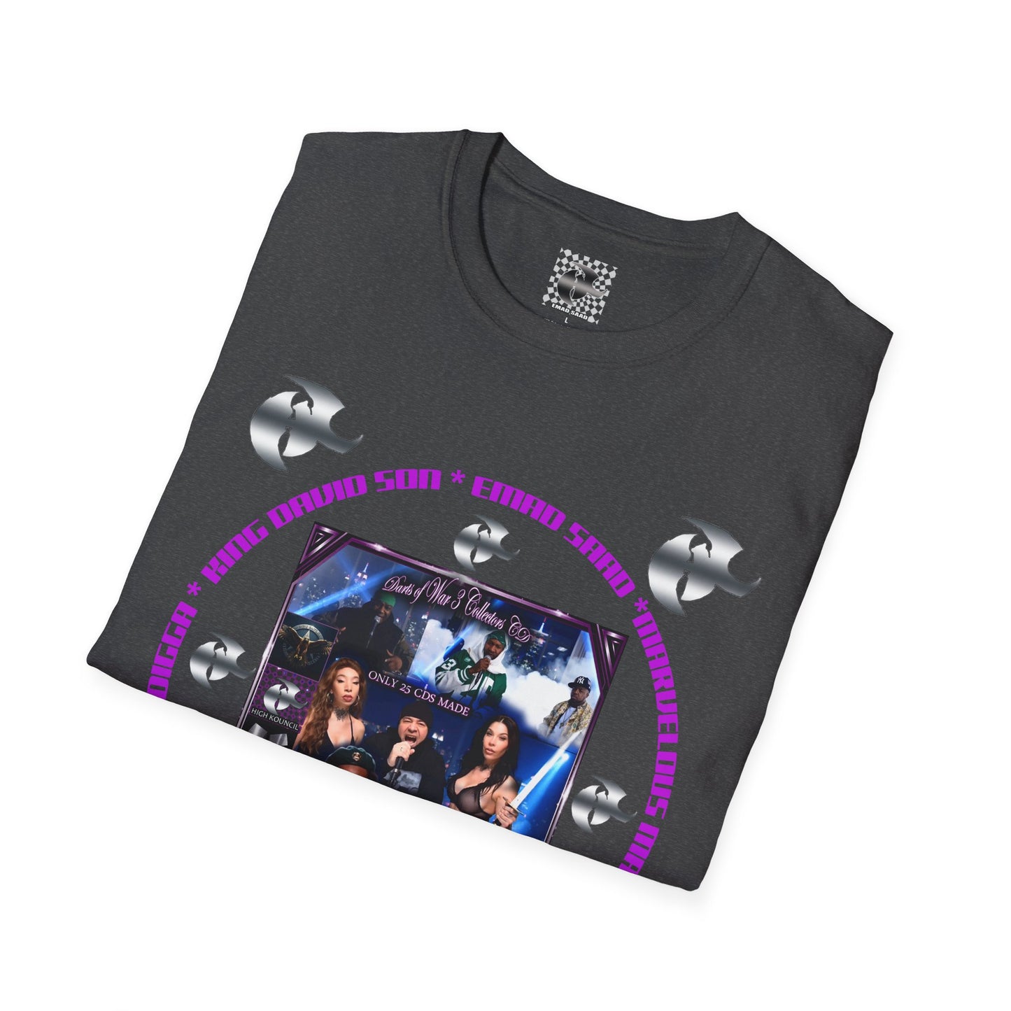 Marvelous Mantra #DartsofWar #wutang #hiphop  Retro Graphic Unisex Cool Vintage Style Shirt,