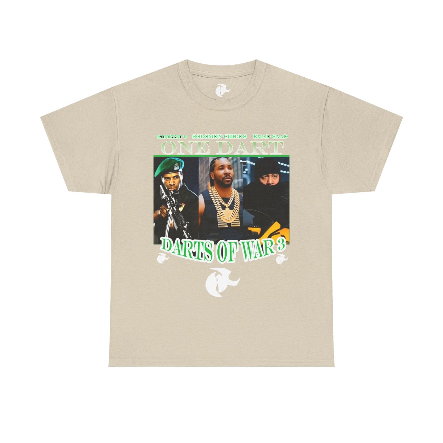 One Dart Unisex Heavy Cotton Tee - Unique Graphic T-Shirt for Music Lovers