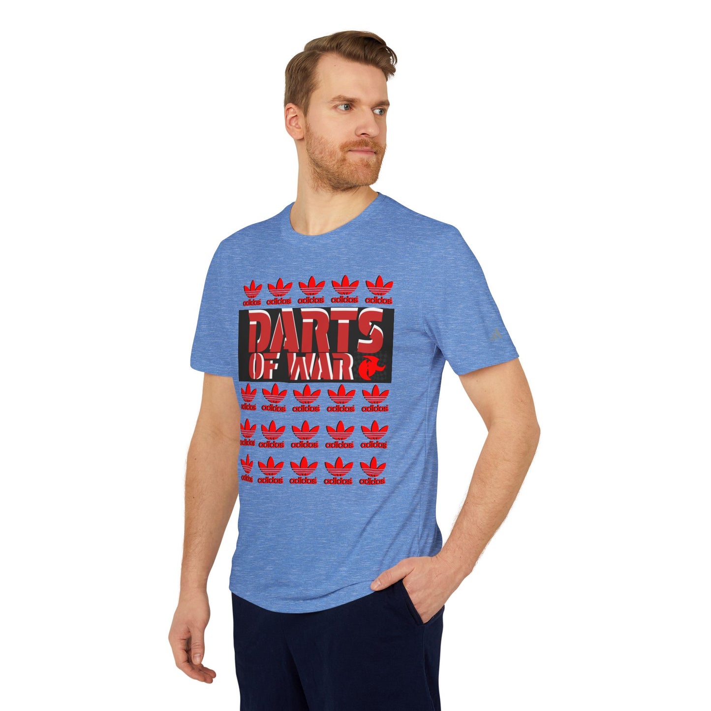 Adidas Darts of War Tee Shirt , Casual Style, Streetwear