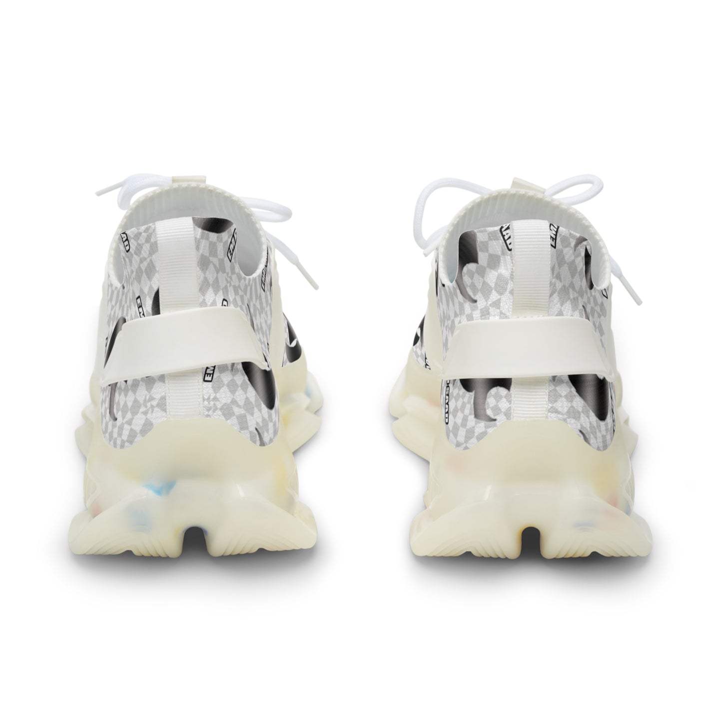 HK logo Men's Graphic Mesh Sneakers – Stylish & Comfortable Footwear for Everyday Adventures