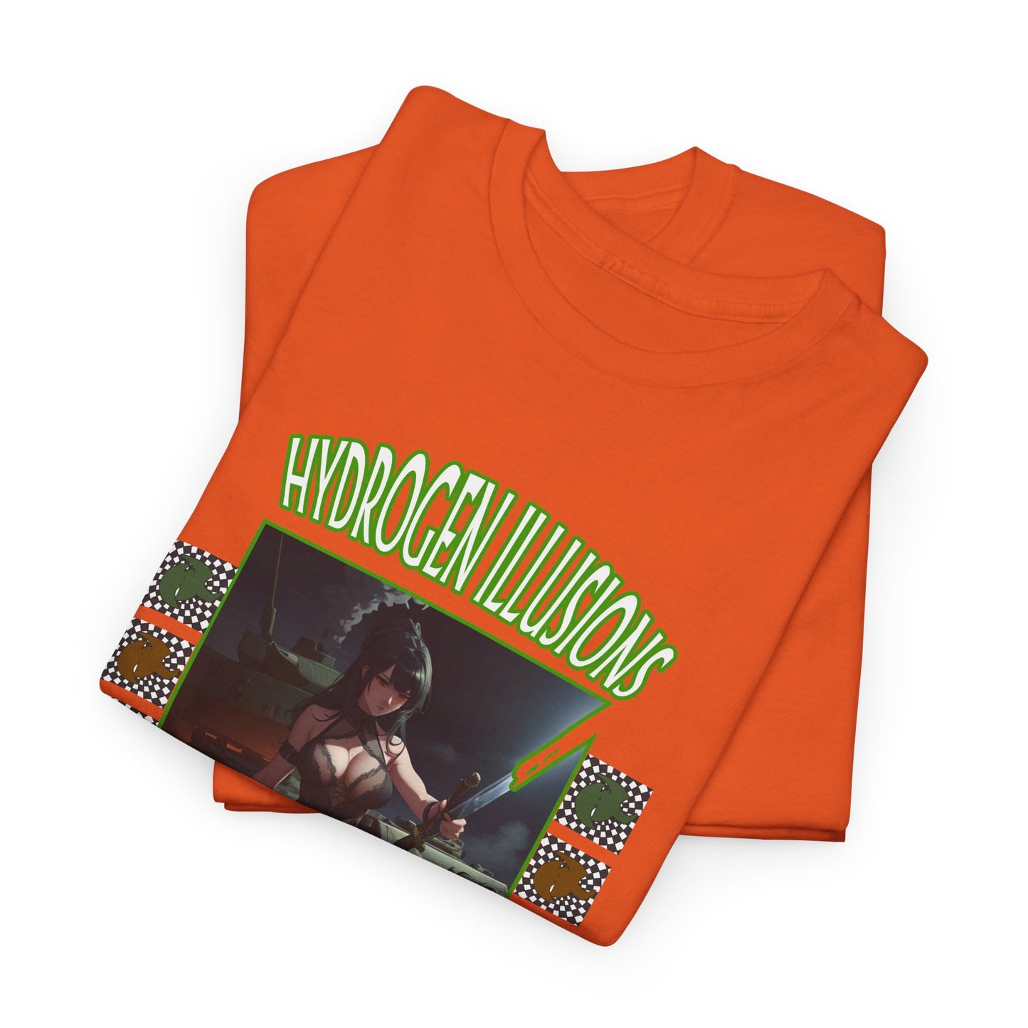 Hydrogen Illusions Unisex Heavy Cotton Tee - Choose any color