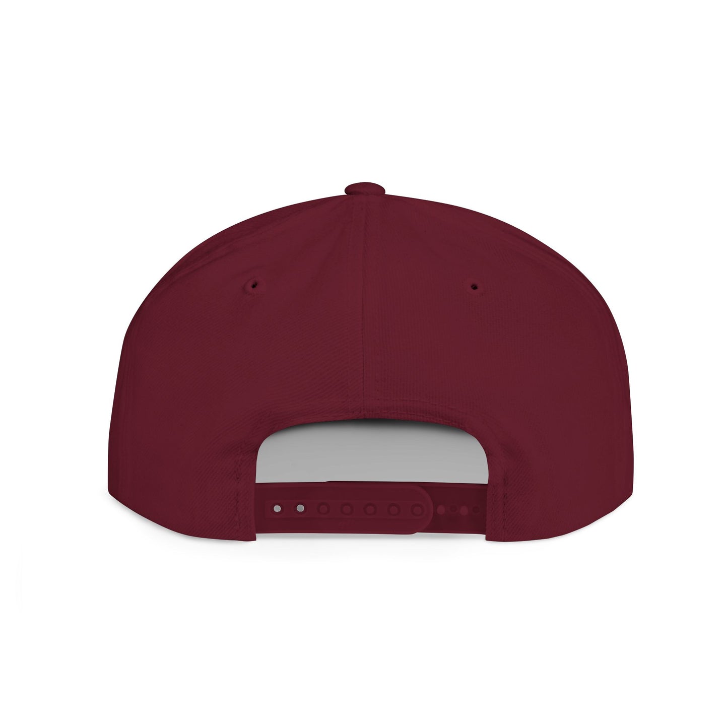 HK Logo Flat Bill Snapback Hat