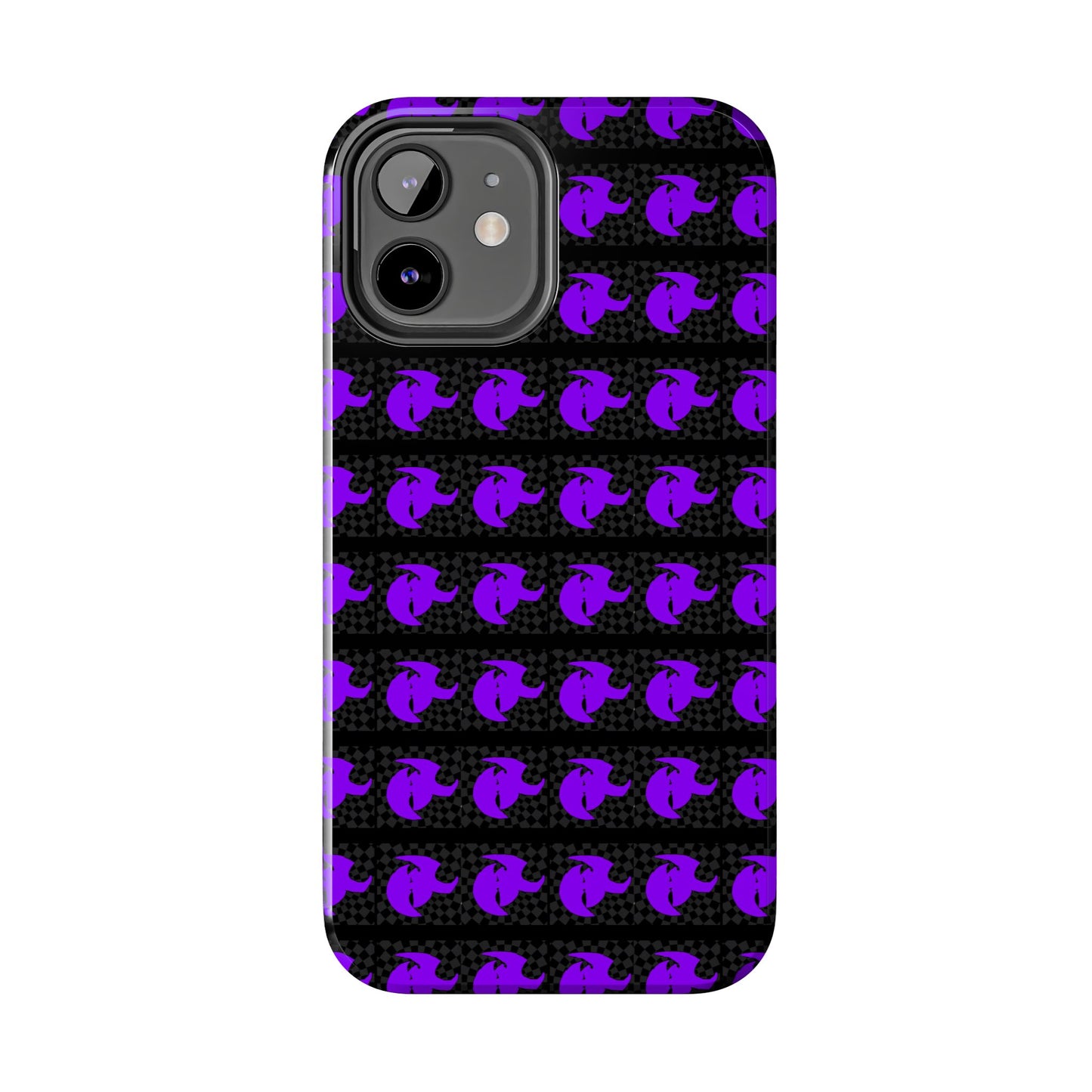 HK Logo Bold Purple Graphic Tough Phone Cases - Durable Protection for Every Style