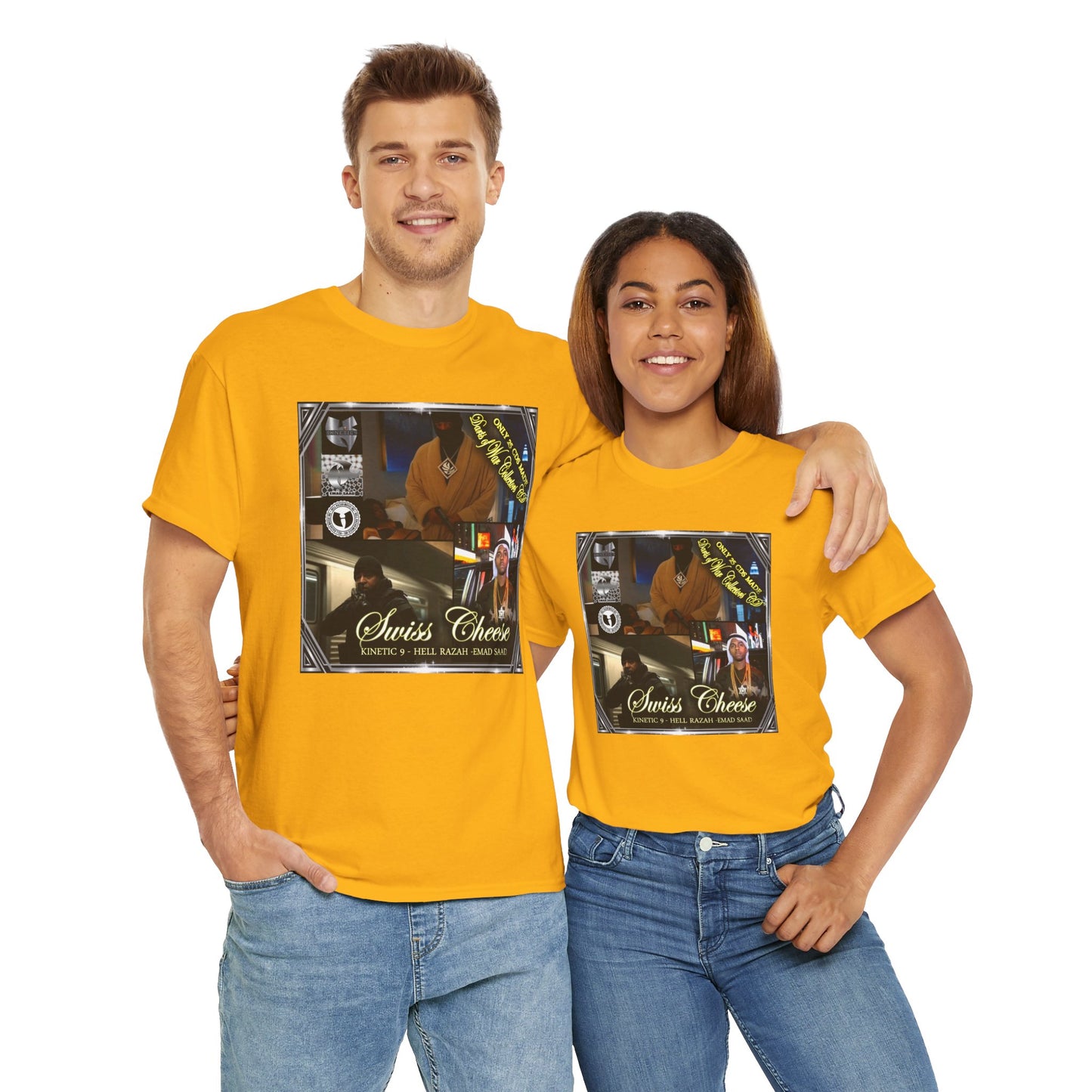 Swiss Cheese Darts of War 3 , Unisex Cotton T-Shirt, Hell Razah , Kinetic 9