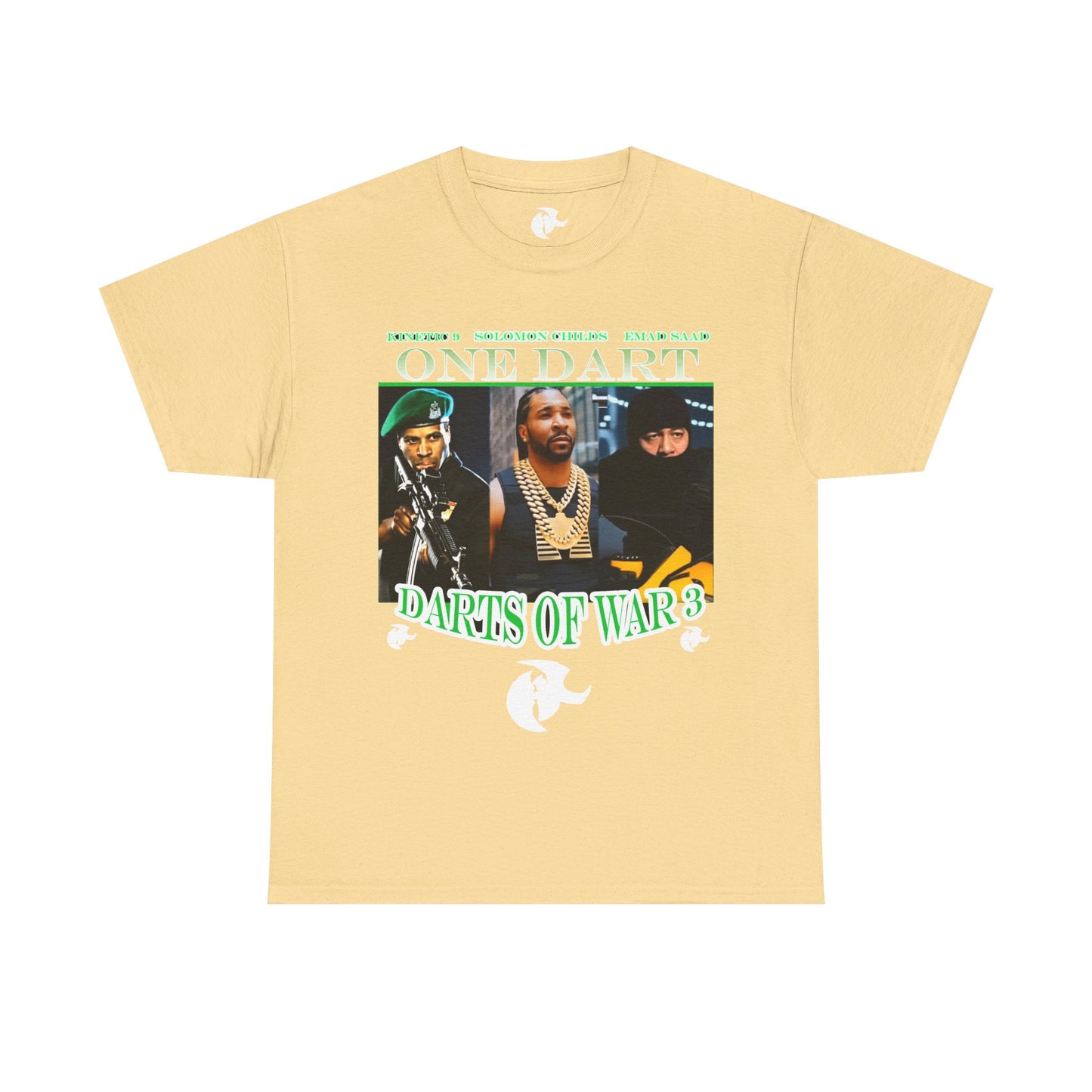 One Dart Unisex Heavy Cotton Tee - Unique Graphic T-Shirt for Music Lovers