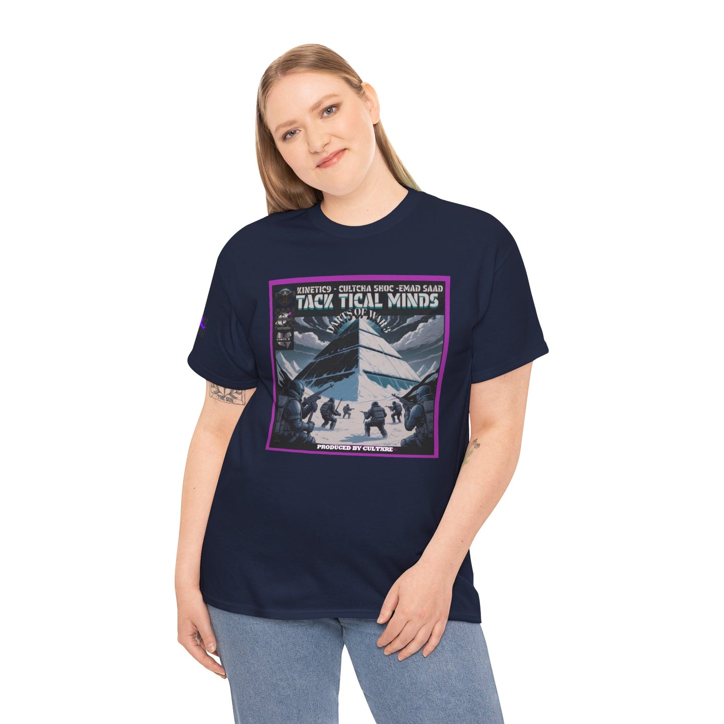 Tack Tical Minds Tee – Arctic Expedition Graphic T-Shirt