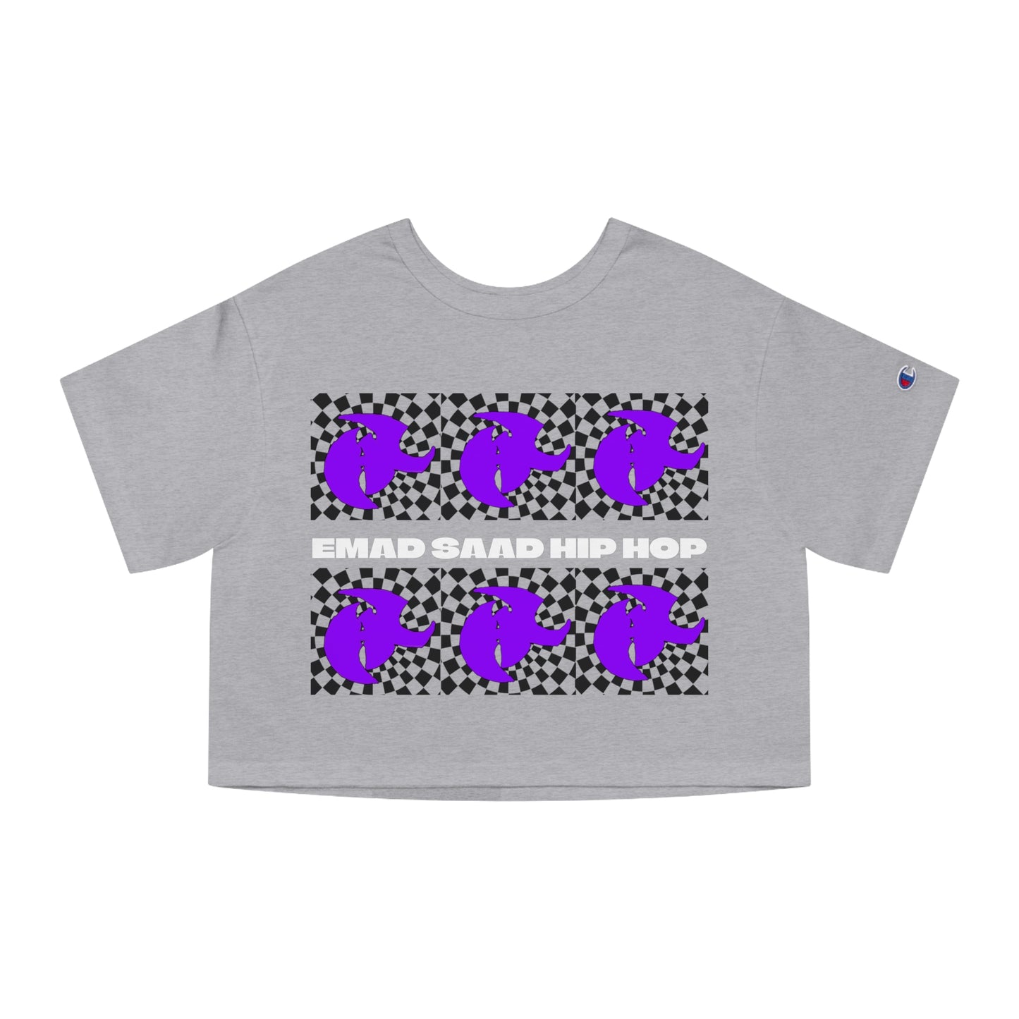 Emad Saad Hip Hop Cropped T-Shirt for Trendy Style & Streetwear Enthusiasts