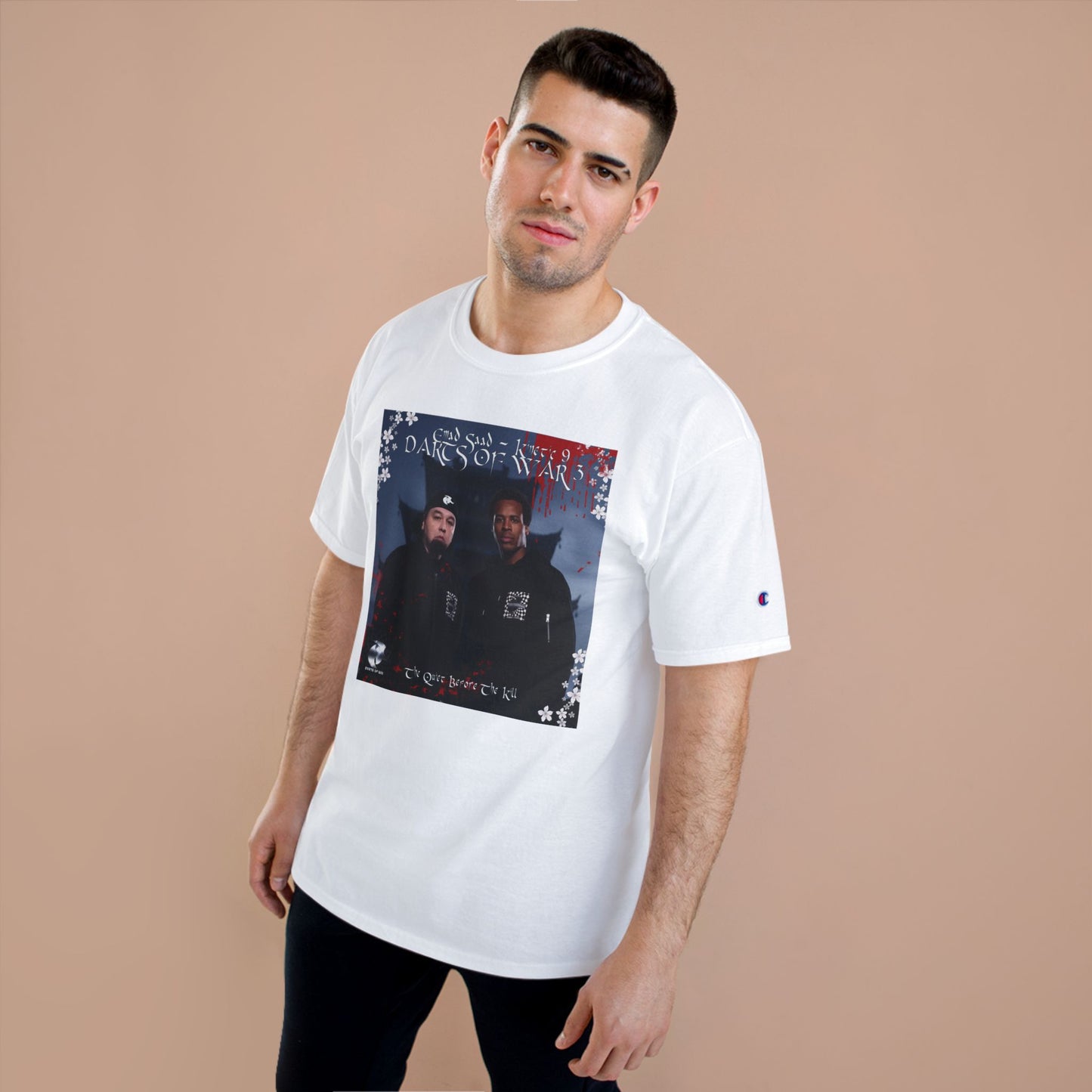 Champion T-Shirt "Darts of War 3 " Photo Tee — Urban Streetwear Crew