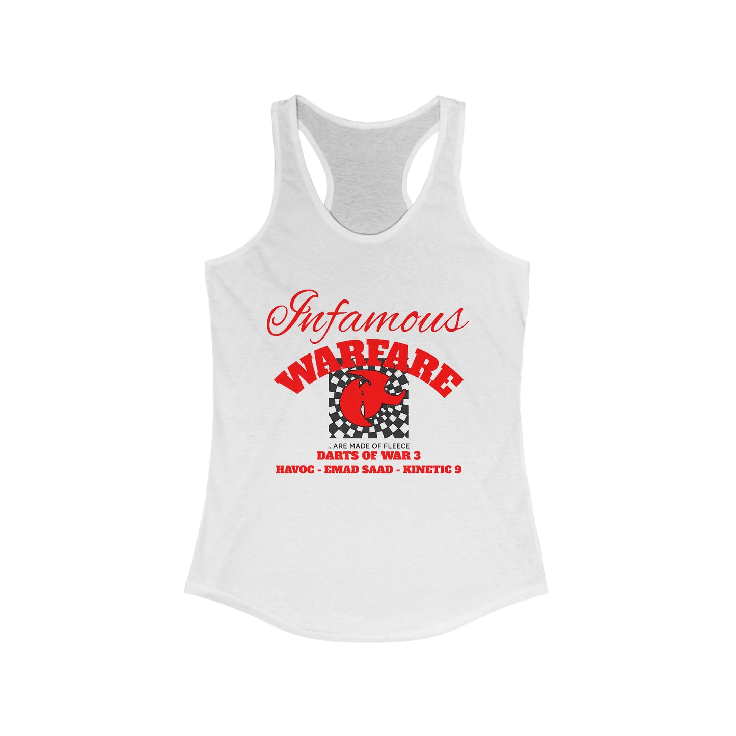 Infamous Warfare Women's Racerback Tank - Summer Top