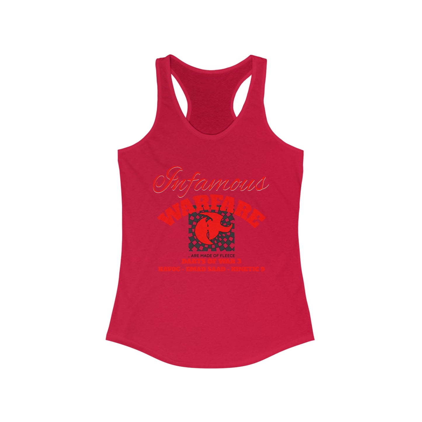 Infamous Warfare Women's Racerback Tank - Summer Top