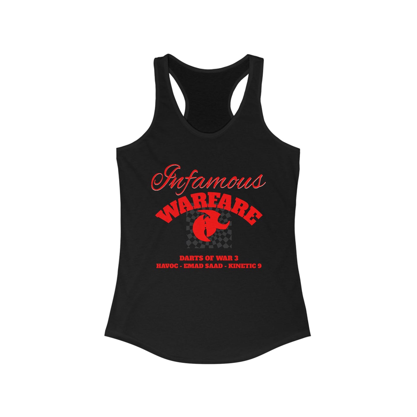 Infamous Warfare Women's Racerback Tank - Summer Top