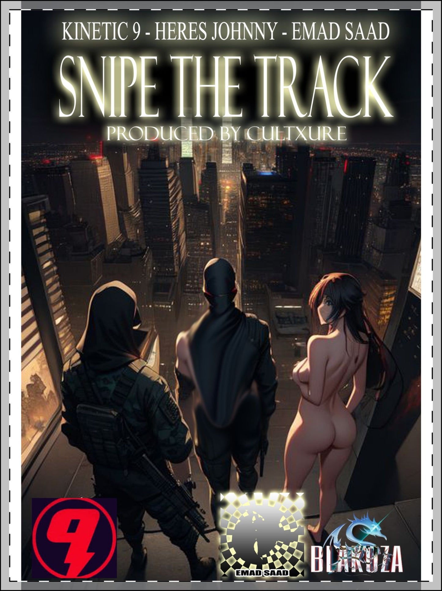 Snipe The Track Alt Art Framed Poster - Poster in Picture Frame