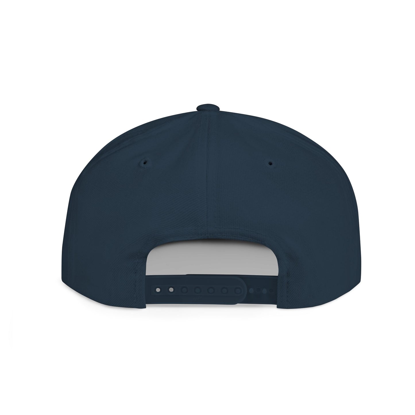 HK Logo Flat Bill Snapback Hat