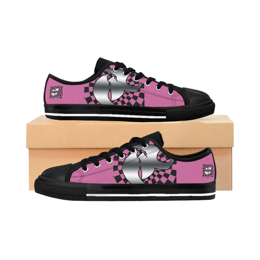 Stylish Women's Sneakers with Camo Design - Street Fashion Footwear