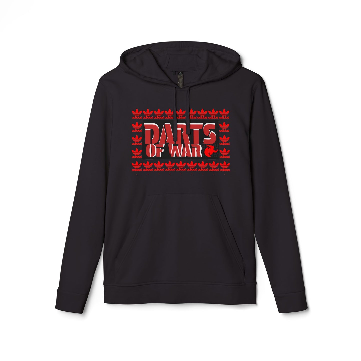 Adidas Darts of War Fleece Hoodie  Cozy Casual Wear