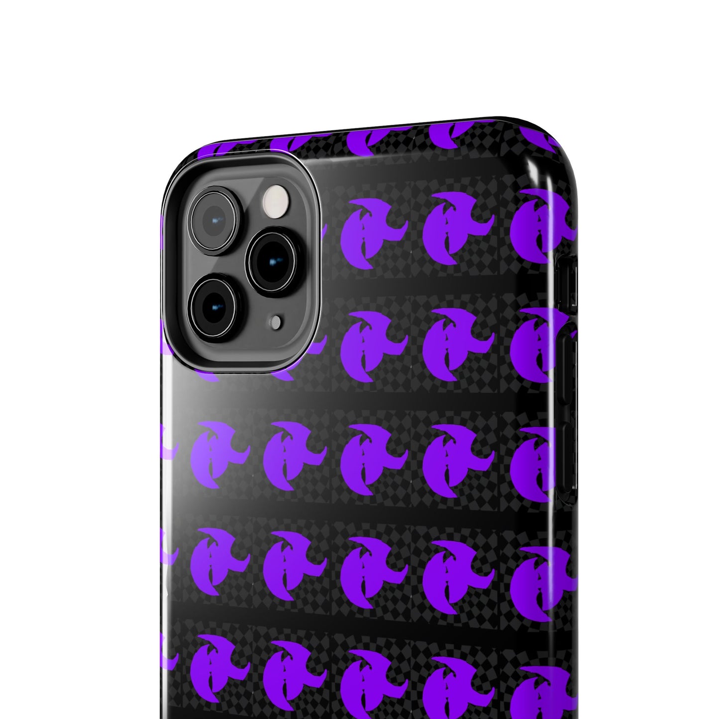 HK Logo Bold Purple Graphic Tough Phone Cases - Durable Protection for Every Style