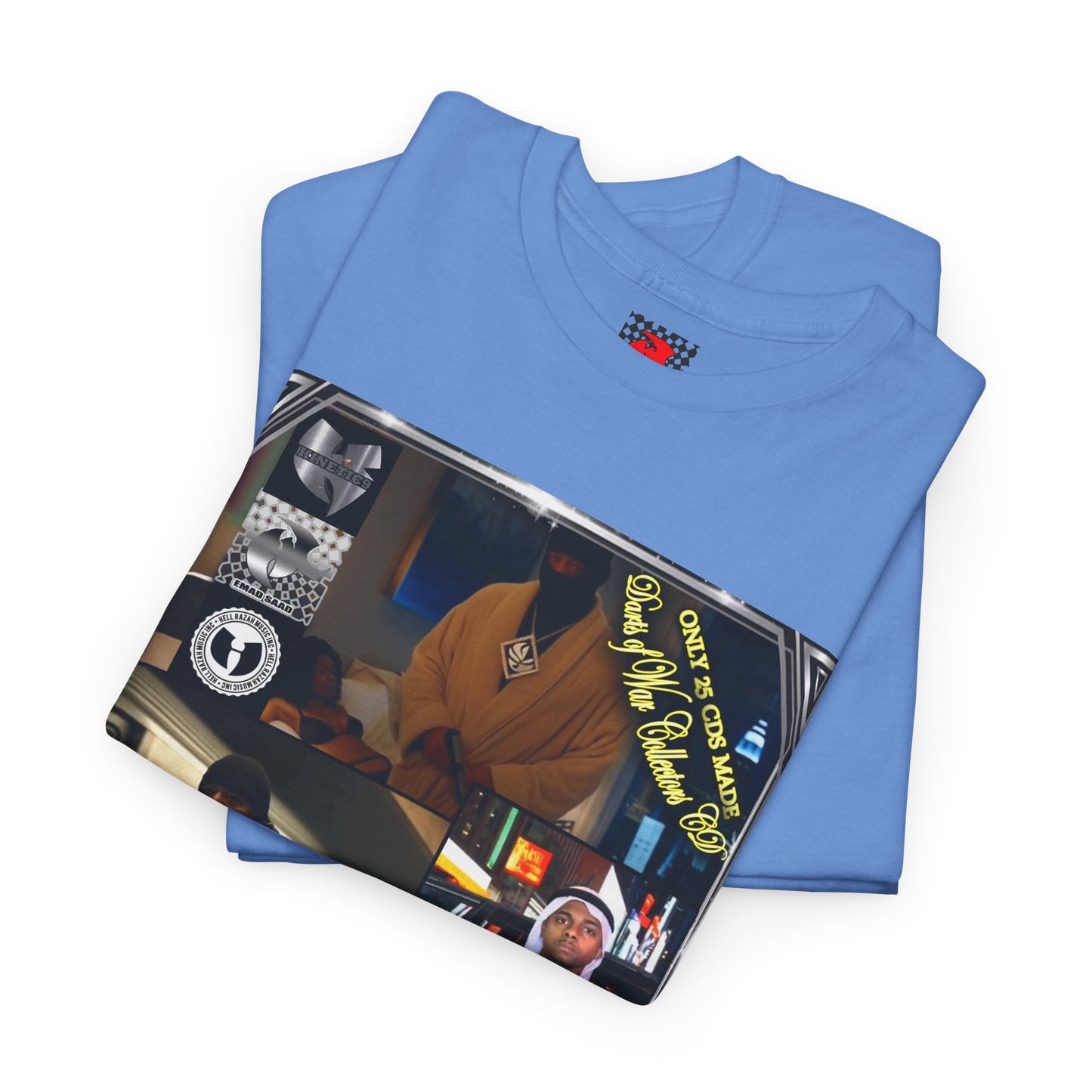 Swiss Cheese Darts of War 3 , Unisex Cotton T-Shirt, Hell Razah , Kinetic 9