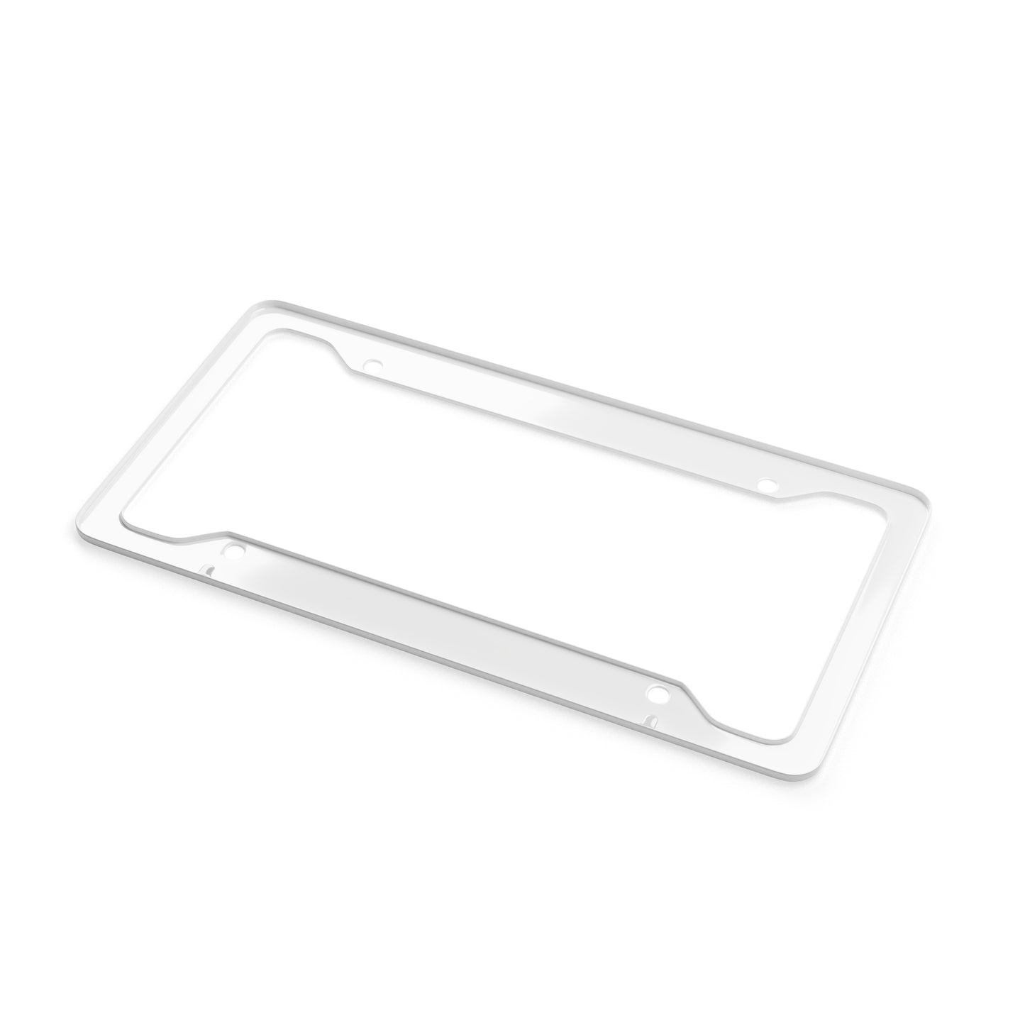 Stylish License Plate Frame - Customizable Design for Auto Enthusiasts