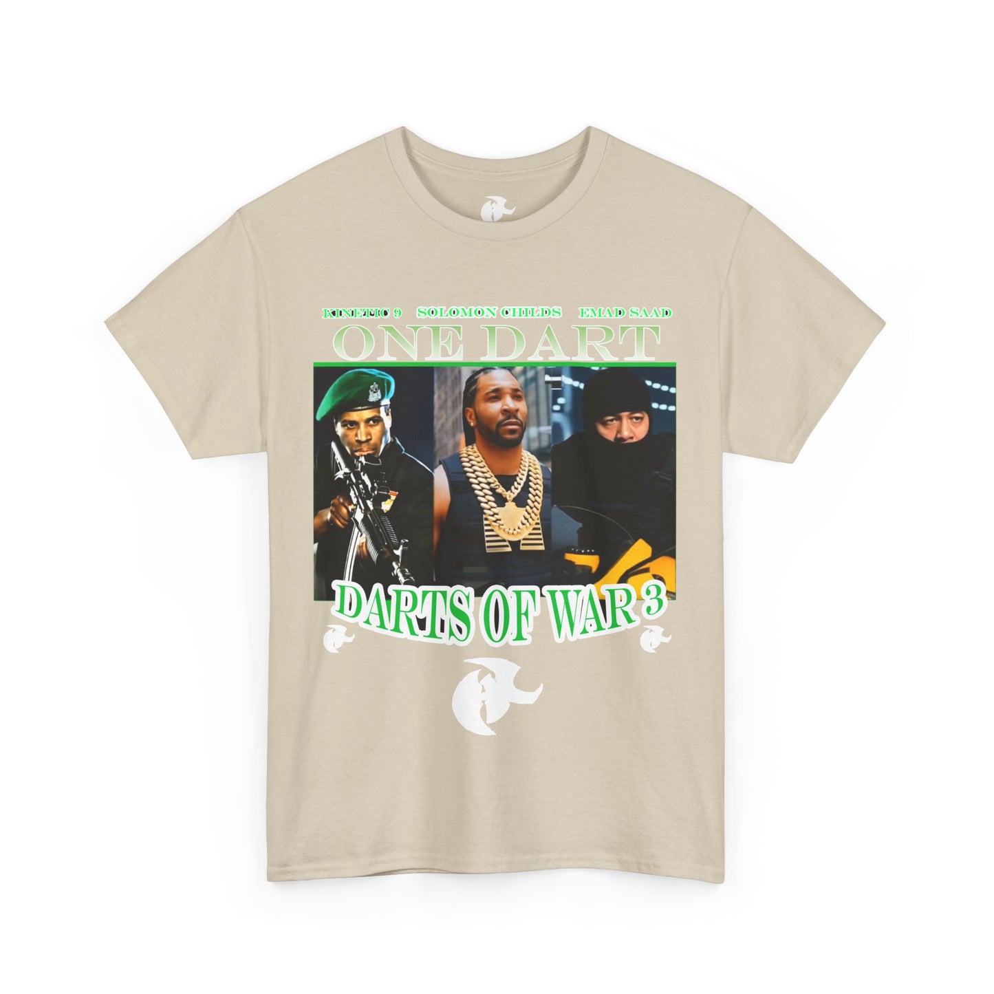 One Dart Unisex Heavy Cotton Tee - Unique Graphic T-Shirt for Music Lovers