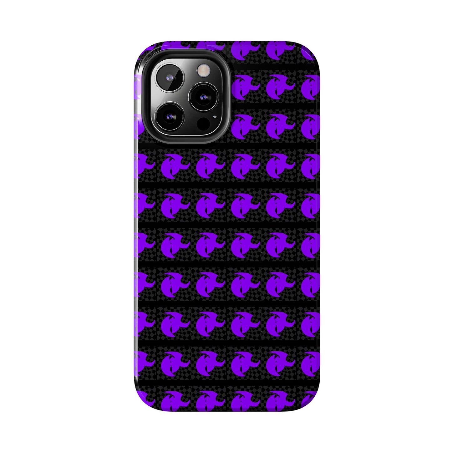 HK Logo Bold Purple Graphic Tough Phone Cases - Durable Protection for Every Style
