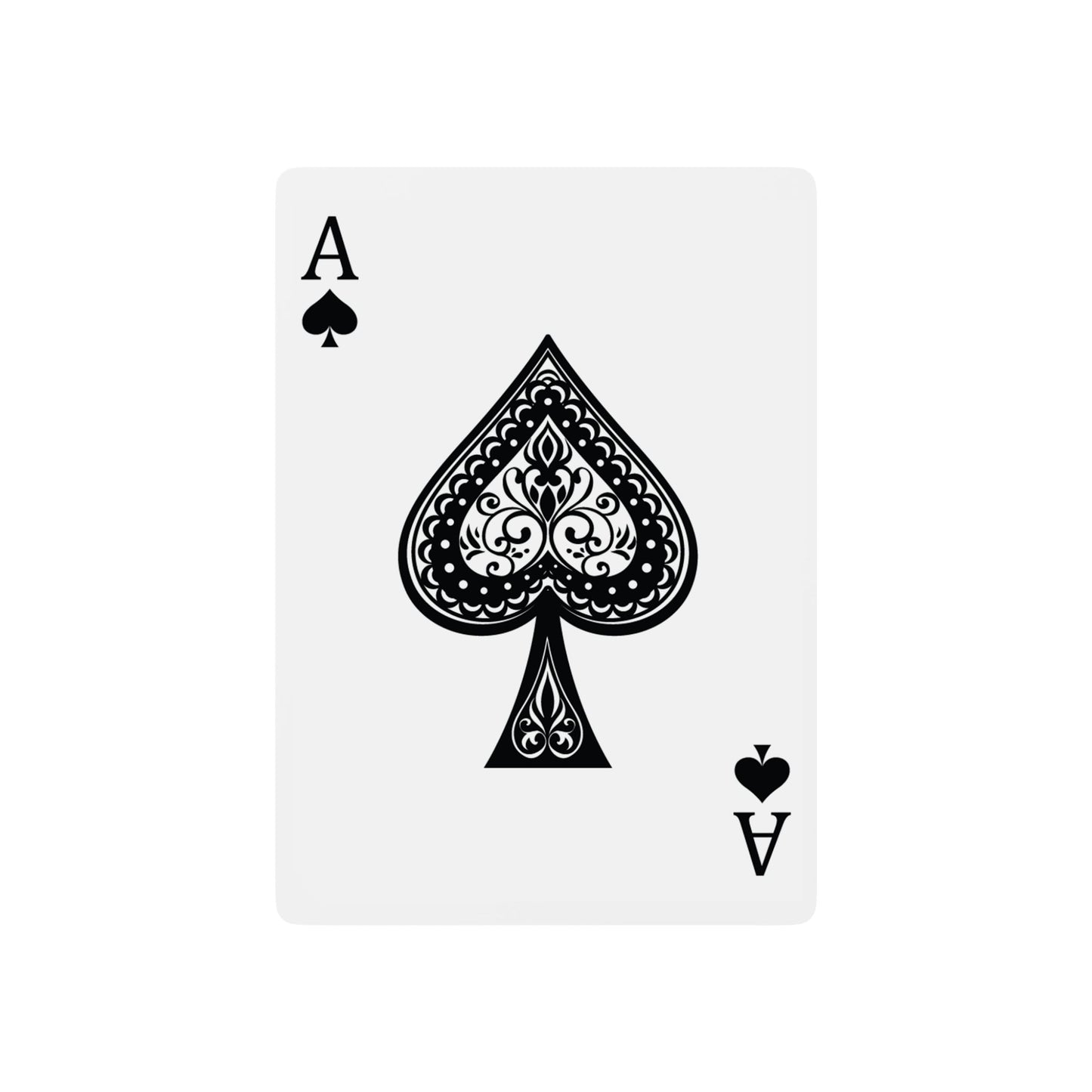 Darts of War 3 Playing Cards - Elegant Design with Ace of Spades & Darts of War Theme