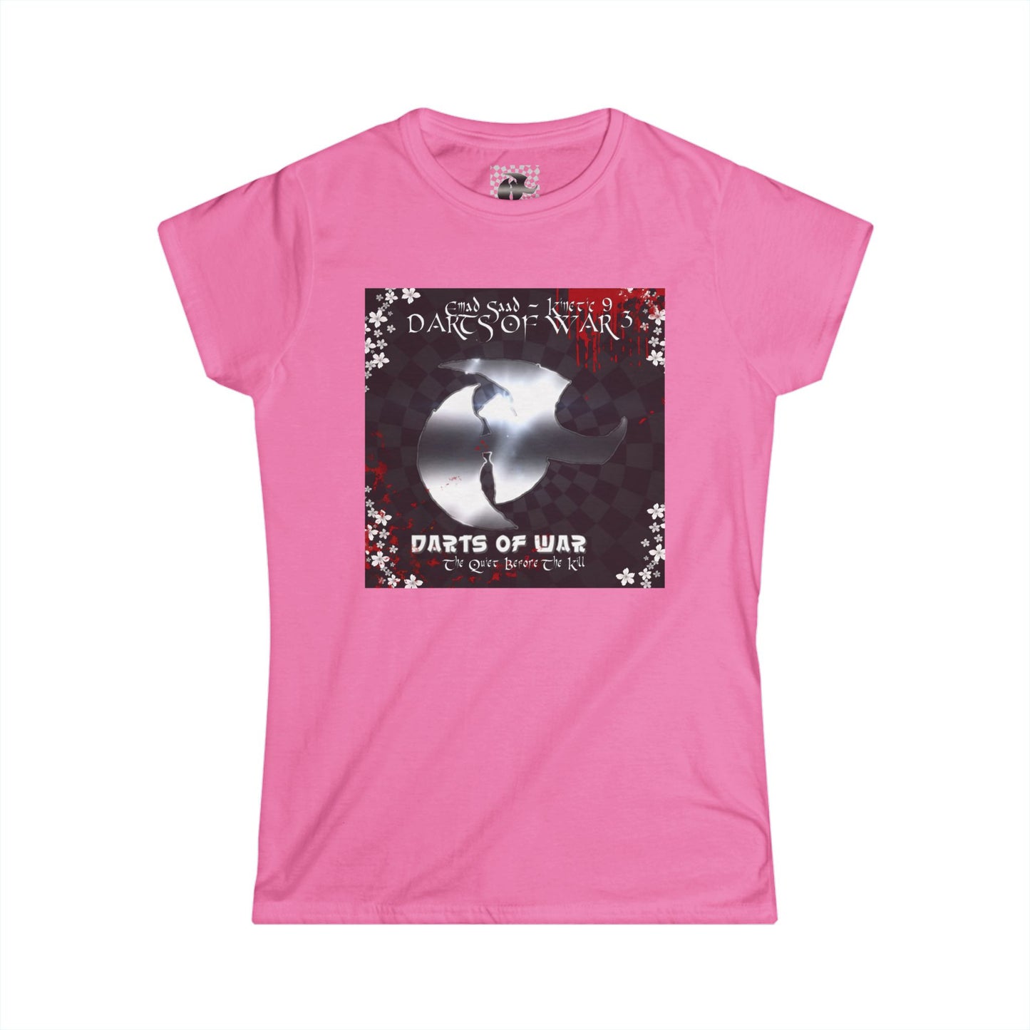Darts of War 3 Graphic Tee — Women's Dartboard Battle Shirt