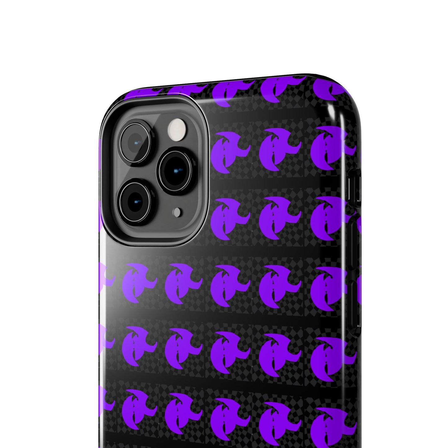 HK Logo Bold Purple Graphic Tough Phone Cases - Durable Protection for Every Style
