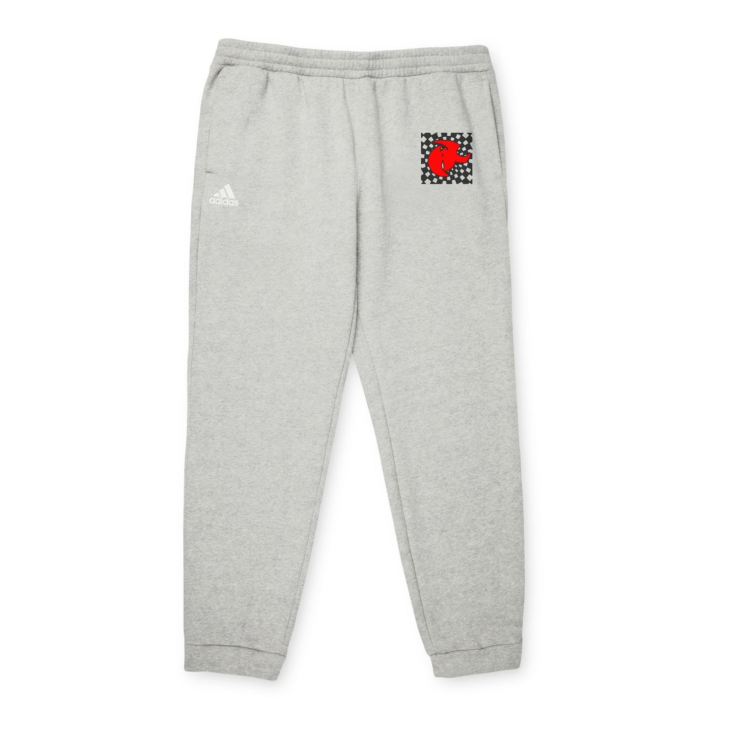adidas Hk Logo Colab Cozy Unisex Fleece Joggers - Perfect for Relaxing, Sports, Gym, Casual Wear, Gift for Him or Her