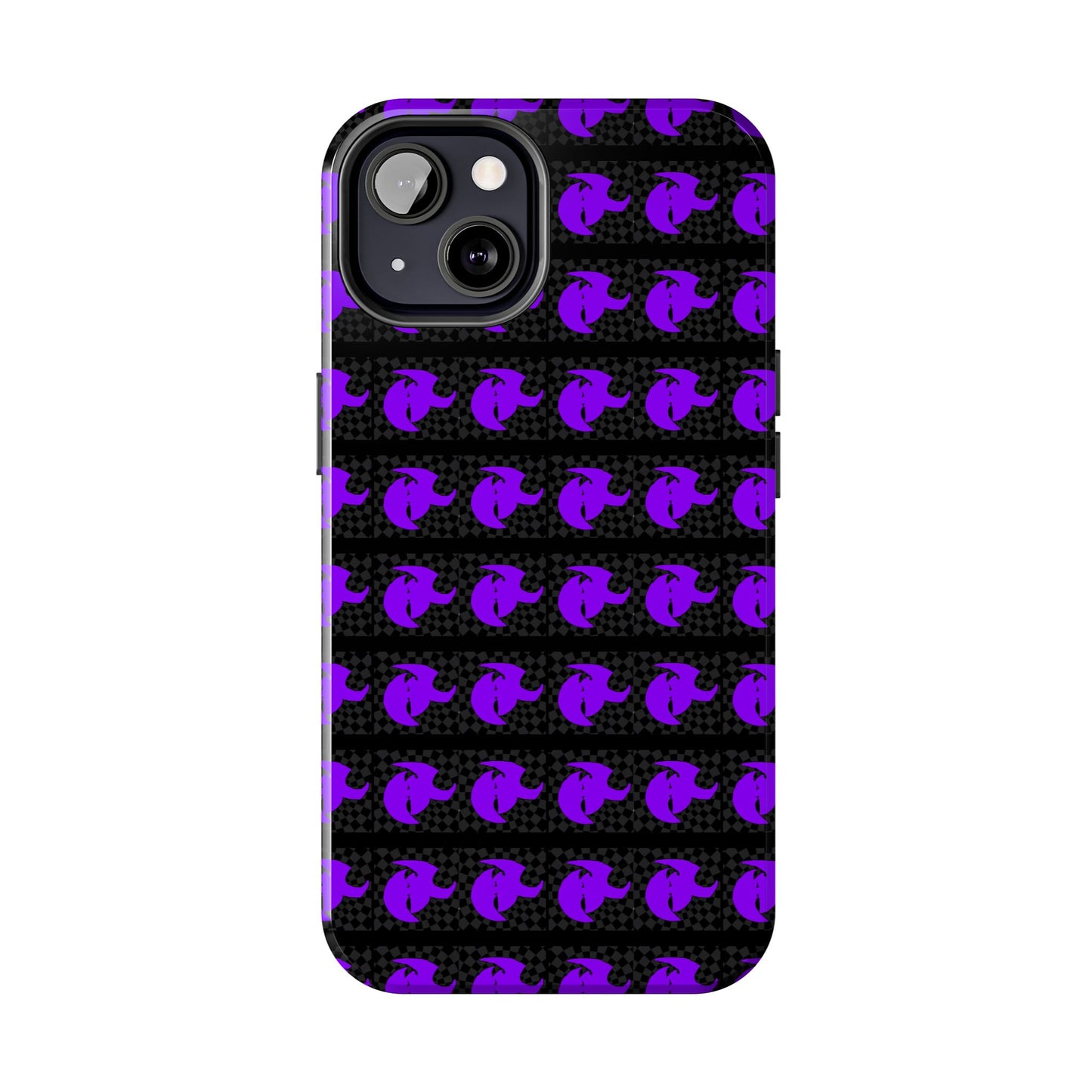 HK Logo Bold Purple Graphic Tough Phone Cases - Durable Protection for Every Style