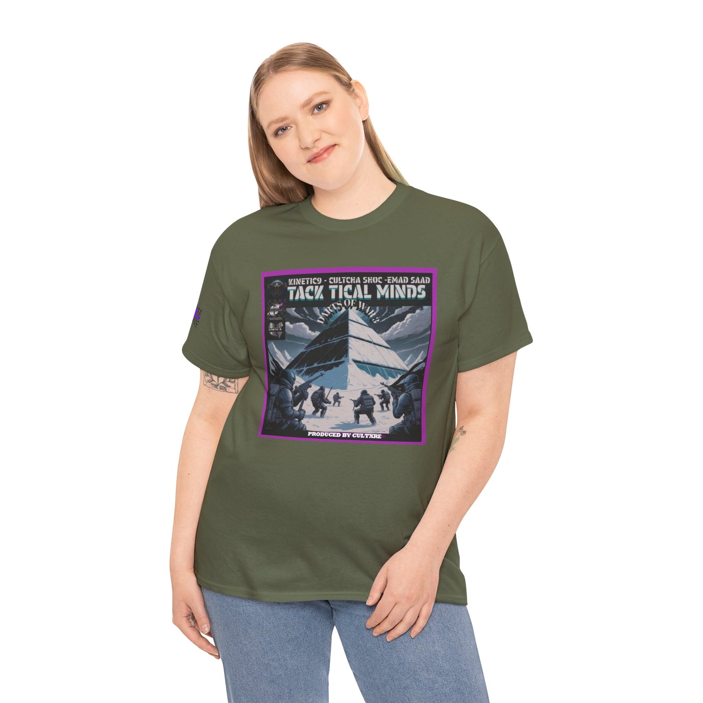 Tack Tical Minds Tee – Arctic Expedition Graphic T-Shirt