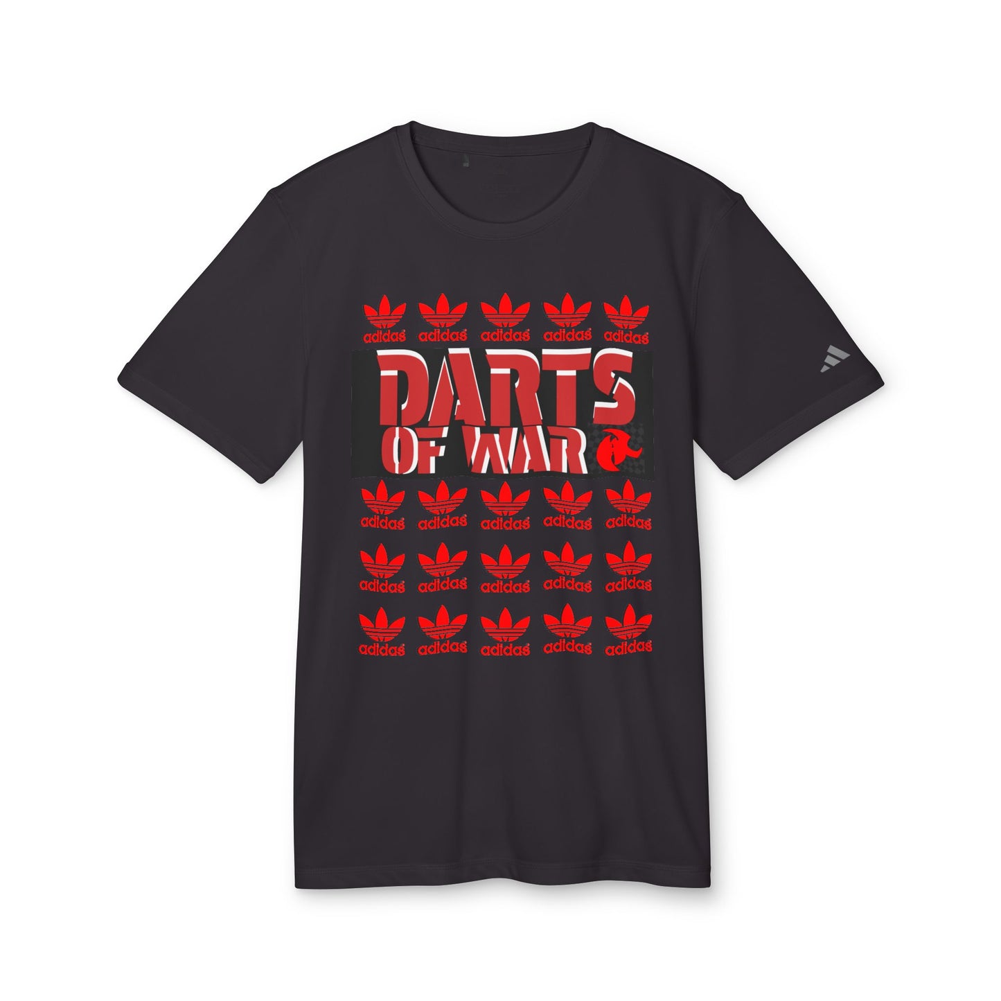 Adidas Darts of War Tee Shirt , Casual Style, Streetwear
