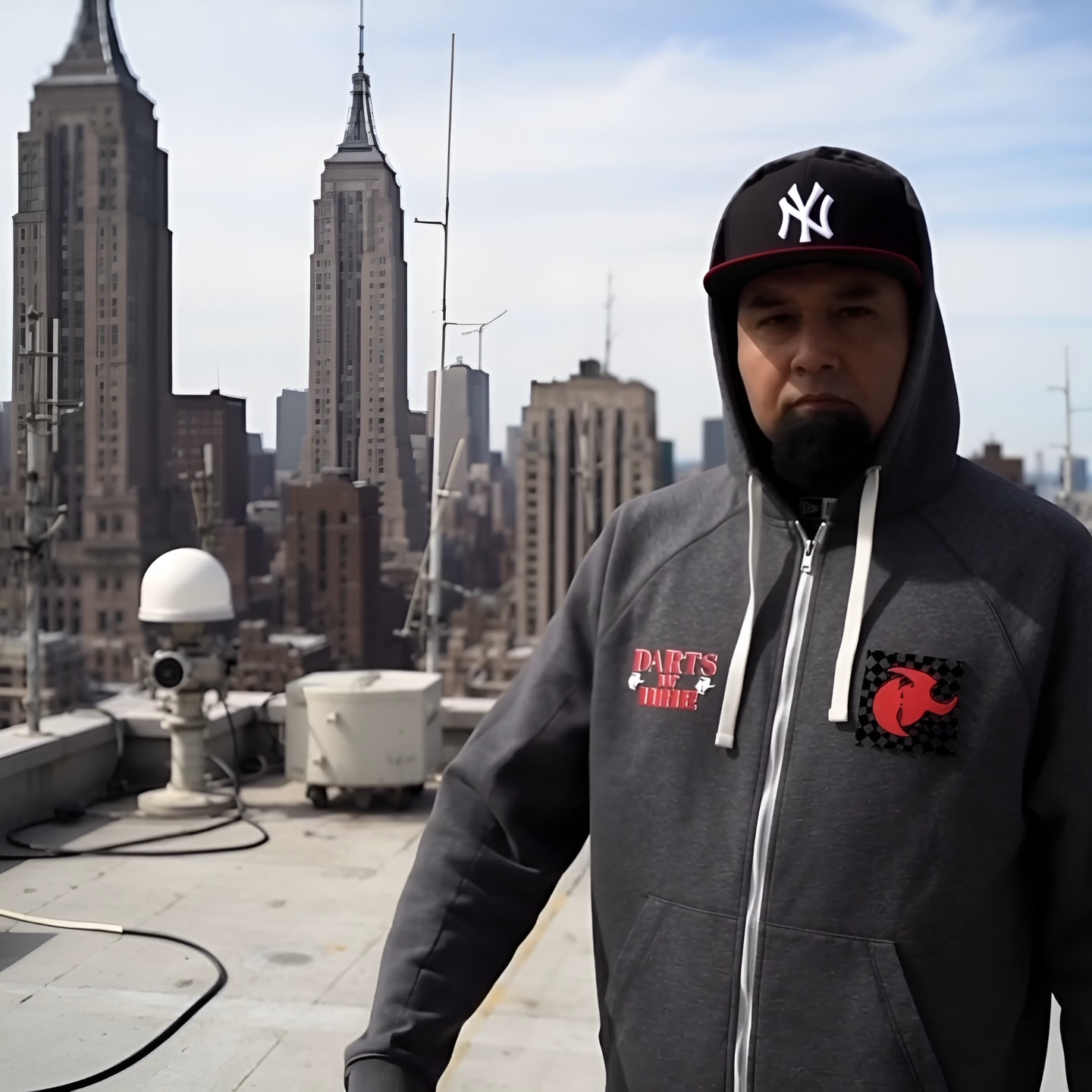 New Era Men's Sueded Cotton Full-Zip Hoodie, Cozy Casual Wear, Ideal Gift for Him, Comfortable Layering