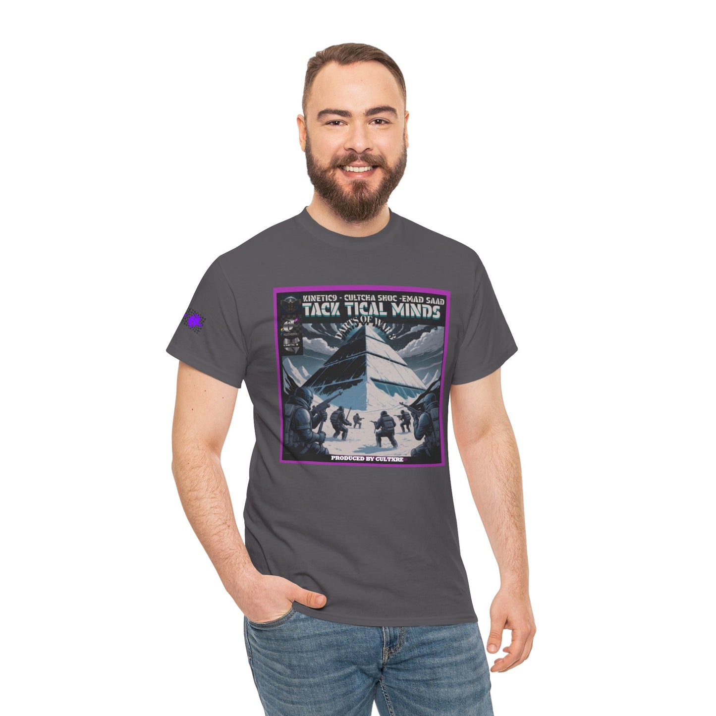 Tack Tical Minds Tee – Arctic Expedition Graphic T-Shirt