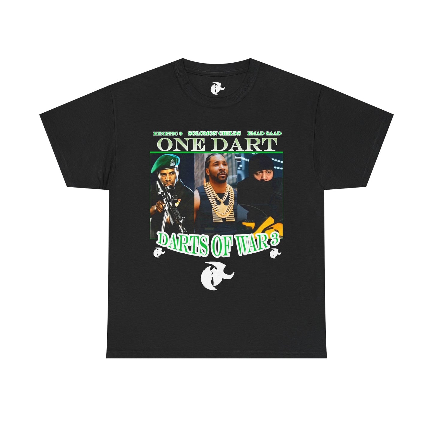 One Dart Unisex Heavy Cotton Tee - Unique Graphic T-Shirt for Music Lovers