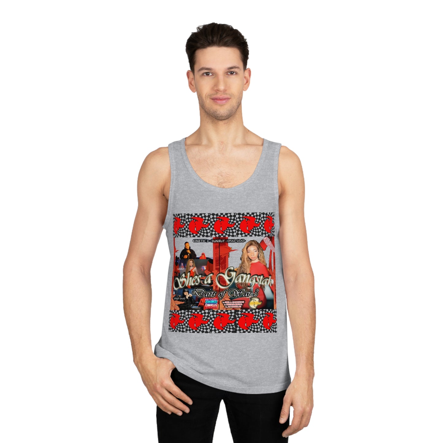 Shes a Gangster Tank Top | Unisex Fashion, Summer Wear, Party Vibe, Festival Outfit, Casual Streetwear