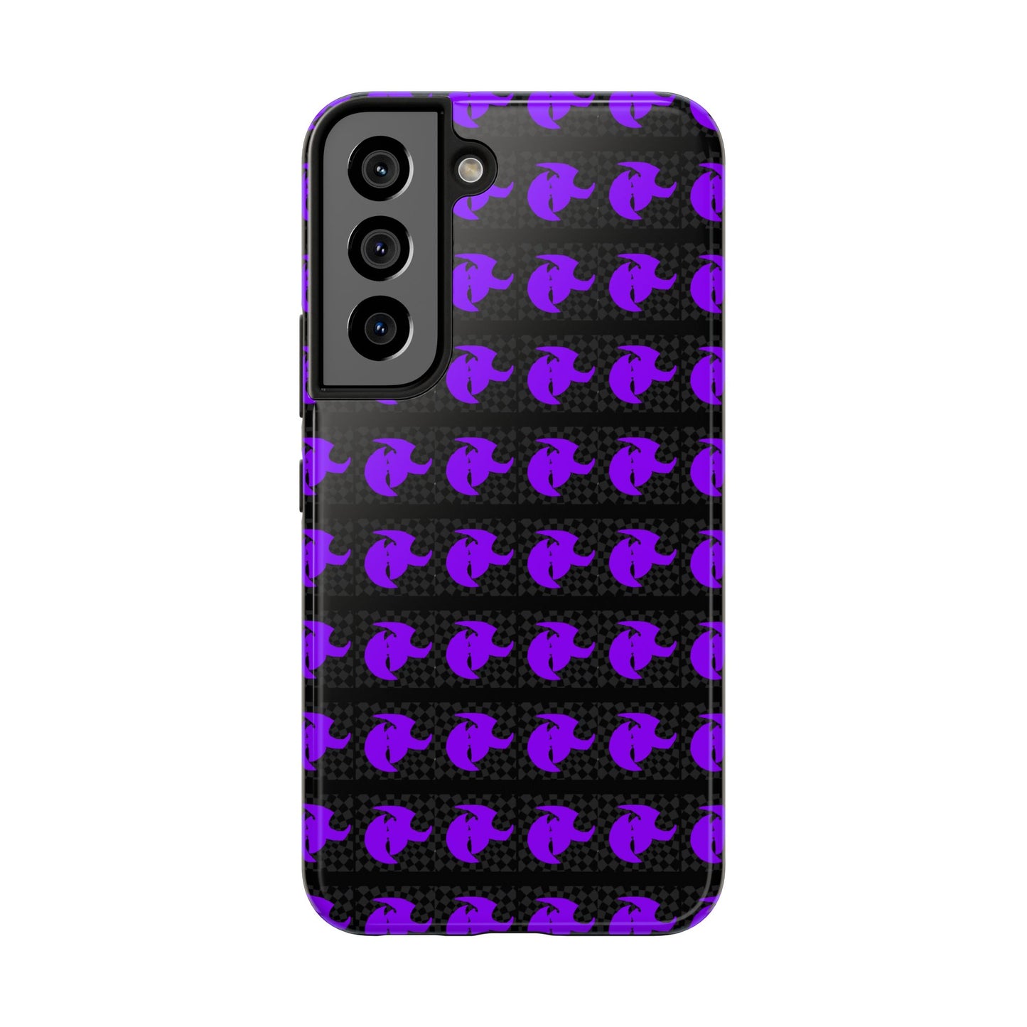 HK Logo Bold Purple Graphic Tough Phone Cases - Durable Protection for Every Style