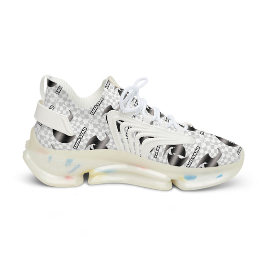 HK logo Men's Graphic Mesh Sneakers – Stylish & Comfortable Footwear for Everyday Adventures